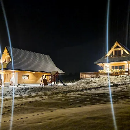 Em Gorce Resort Domki Z Sauna I Jacuzzi Waksmund Exterior foto