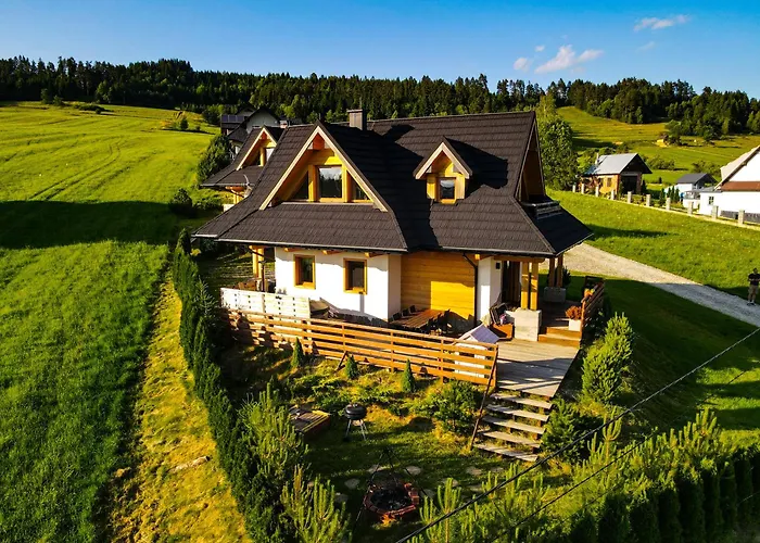 Em Gorce Resort Komfortowe Domki Z Sauna I Jacuzzi